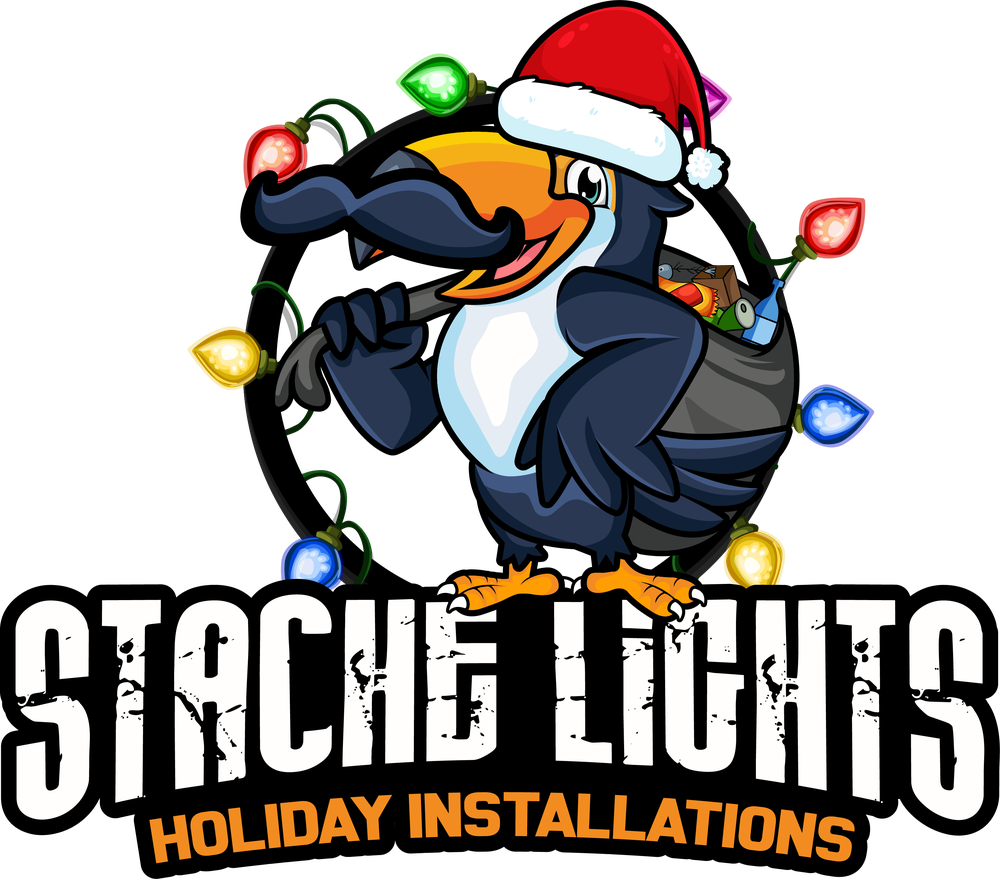 Stache Lights Holiday Installations